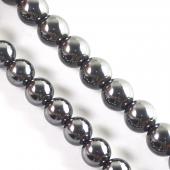 Non magnetic Hematite Beads, Round, different size for choice, black, Grade A, Hole:Approx 0.8mm, Length:Approx 16 Inch, Sold By Strand